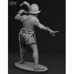 European Officer XVI c .Scale 100mm