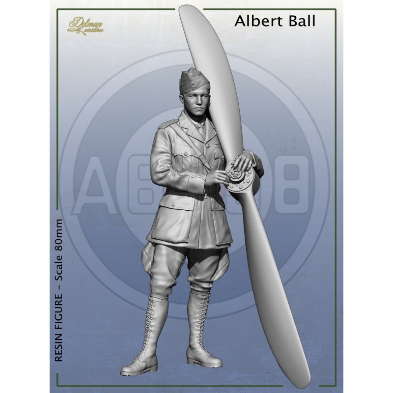 Albert Ball.Scale 80mm