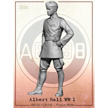 Albert Ball WW1 .Scale 80mm