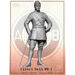 Albert Ball WW1 .Scale 100mm