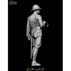 W.Churchill . Scale 100mm