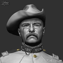 T.Roosevelt.Bust Scale 1/10