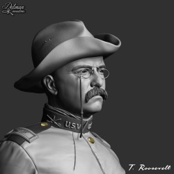 T.Roosevelt.Bust Scale 1/10