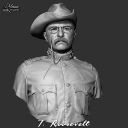 T.Roosevelt.Bust Scale 1/10