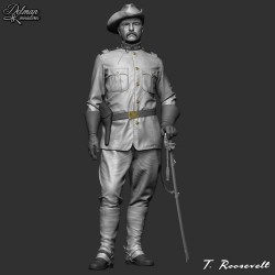 T.Roosevelt .Scale 80mm