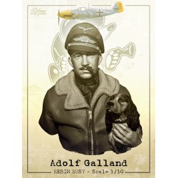 A.Galland. Bust scale 1/10