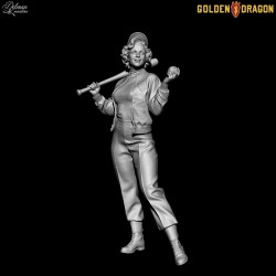 GOLDEN DRAGON .Scale 90mm