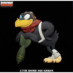 47th Bomb Squadron.Flat figure 7cm high