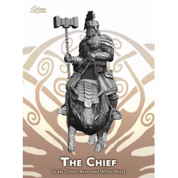 The Chief on boar with Helmet ,75mm