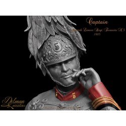 Captain" Spanish Lancer,Reg Farnesio 1885 .Bust 1/10"