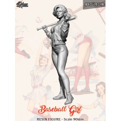 Baseball Girl.Excluisve.Figure 90mm