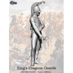 King's Dragoon Guards.Scale 100mm