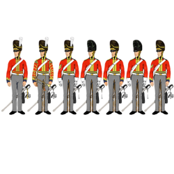 Royal Scots Greys .Scale 100mm
