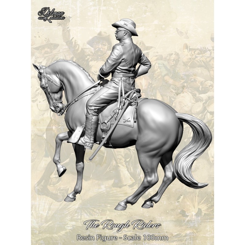 The Rough Riders.Scale 100mm The Rough Riders.Scale 100mm