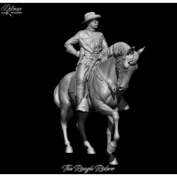 The Rough Riders.Scale 100mm