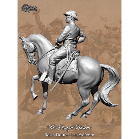 The Rough Riders.Scale 80mm