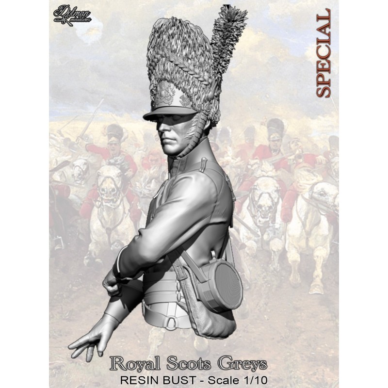 Royal Scots Greys. Special Bust 1/10 Royal Scots Greys. Special Bust 1/10
