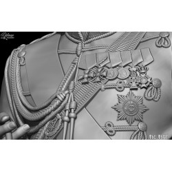 HBP.Nicholas II. Eclusive .Bust  Scale 1/6