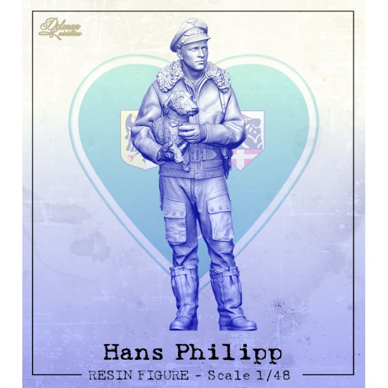 WW2 German Aces.H.Philipp . Scale 1/48 WW2 German Aces.H.Philipp . Scale 1/48