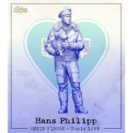 WW2 German Aces.H.Philipp  . Scale 1/48