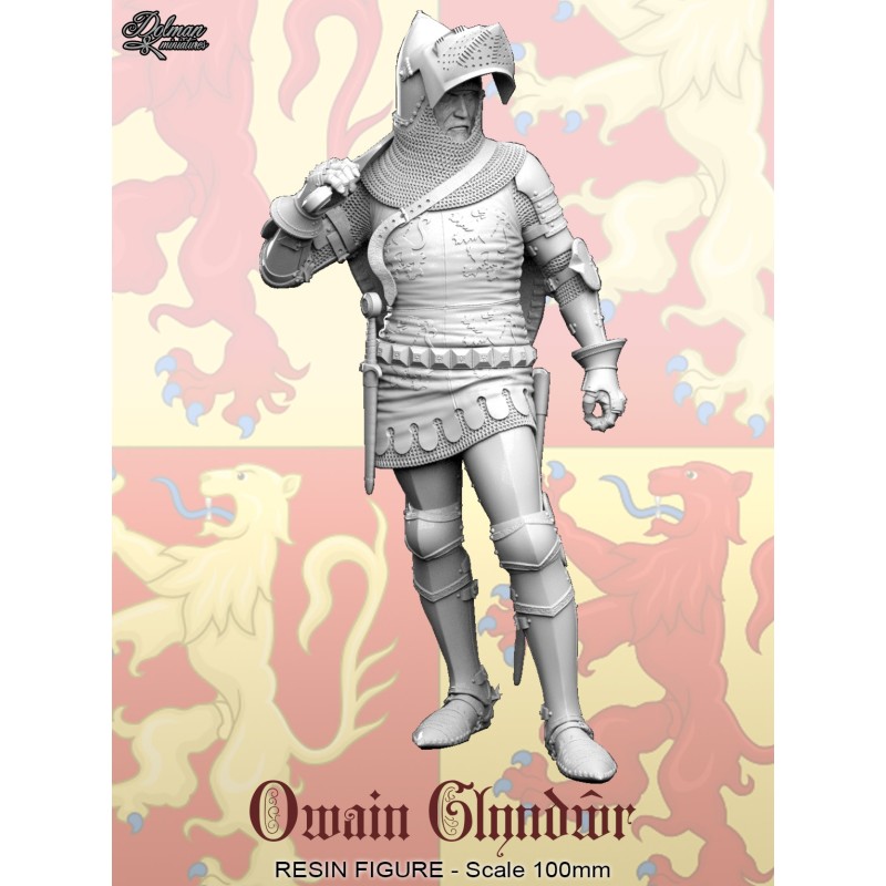 Owain Glyndŵr.Scale 100mm Owain Glyndŵr.Scale 100mm