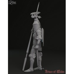 Prince of Wales. Scale 100mm