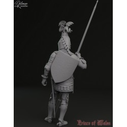 Prince of Wales. Scale 100mm