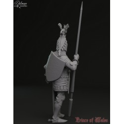 Prince of Wales. Scale 100mm