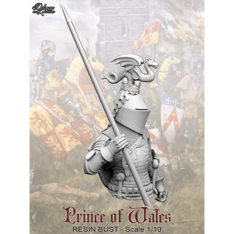 Prince of Wales. Bust  1/10