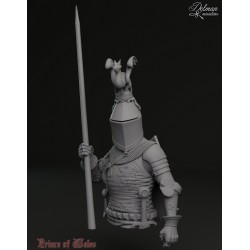 Prince of Wales. Bust  1/10