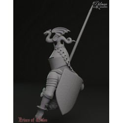 Prince of Wales. Bust  1/10