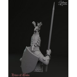Prince of Wales. Bust  1/10
