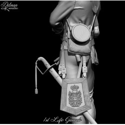 1st Life Guards. Scale 100mm