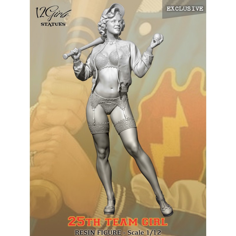 25th Team Girl Exclusive . Scale 1/12