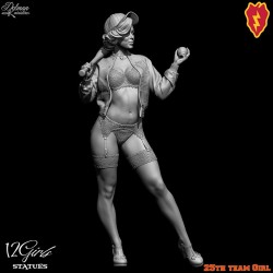 25th Team Girl . Scale 1/12