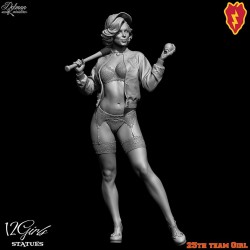 25th Team Girl . Scale 1/12