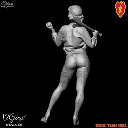 25th Team Girl . Scale 1/12