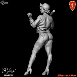 25th Team Girl . Scale 1/12