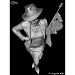 Gangster Girl. Scale 90mm